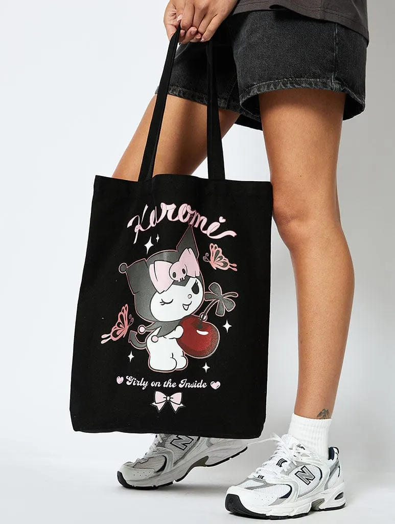 Hello Kitty x Skinnydip Kuromi Tote Bag sold by Skinnydip London