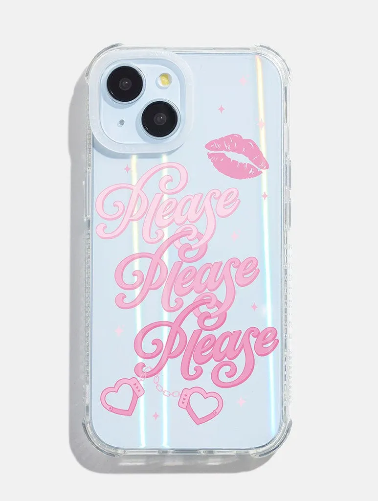 Please, Please, Please Shock iPhone Case sold by Skinnydip London
