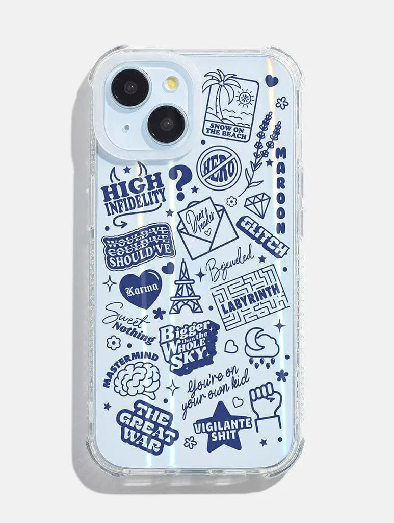 Midnights Shock iPhone Case sold by Skinnydip London