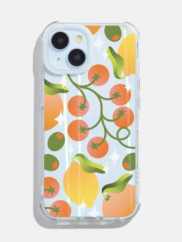 Mediterranean Fruit Shock iPhone Case sold by Skinnydip London