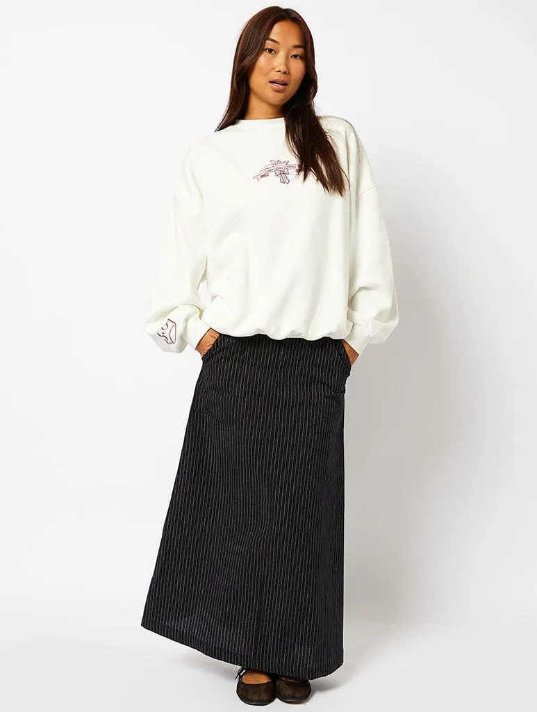 Disney Living In A Daydream Sweatshirt in Ecru sold by Skinnydip London product image thumbnail 5