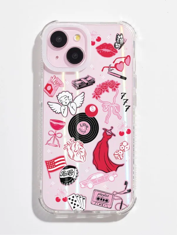 Lana Sticker Shock iPhone Case made by Skinnydip London