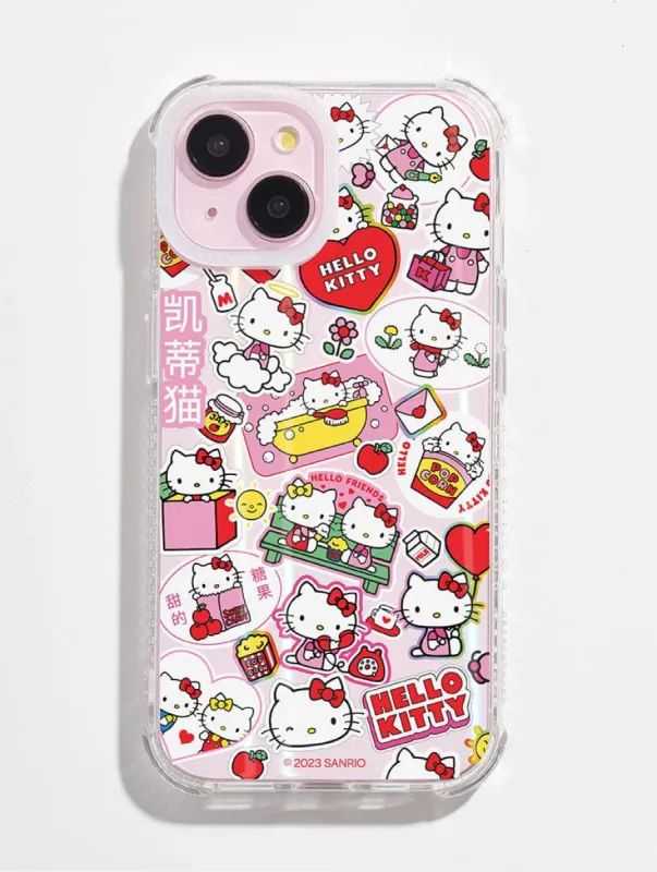Hello Kitty x Skinnydip Sticker Shock iPhone Case sold by Skinnydip London