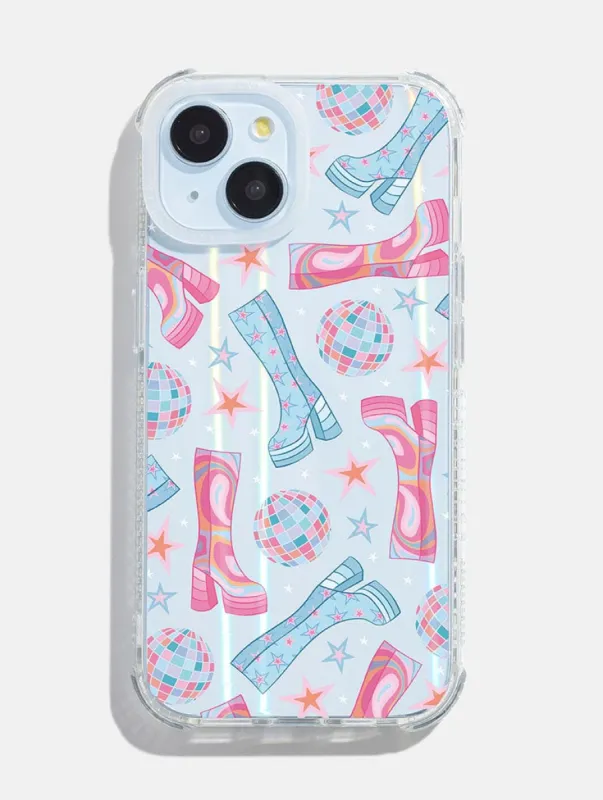 Gogo Boots And Disco Balls Shock iPhone Case sold by Skinnydip London
