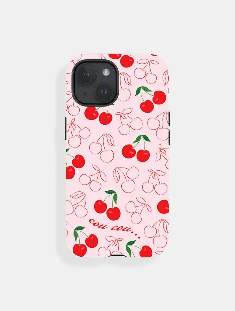 Coucou Cherry Ultra Protective Android Case sold by Skinnydip London