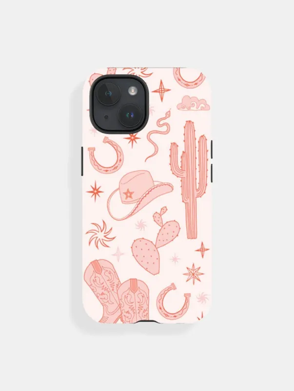 Coquette Cowgirl Ultra Protective iPhone Case sold by Skinnydip London