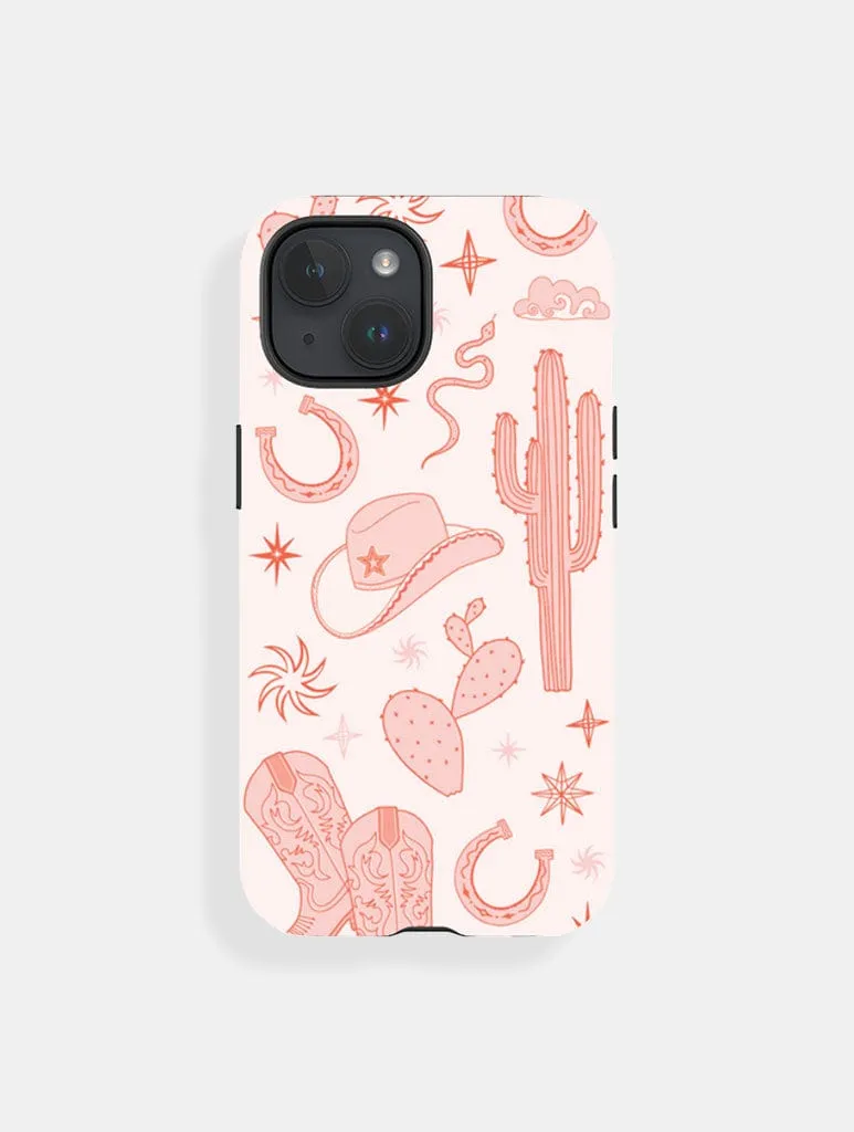 Coquette Cowgirl Ultra Protective iPhone Case sold by Skinnydip London
