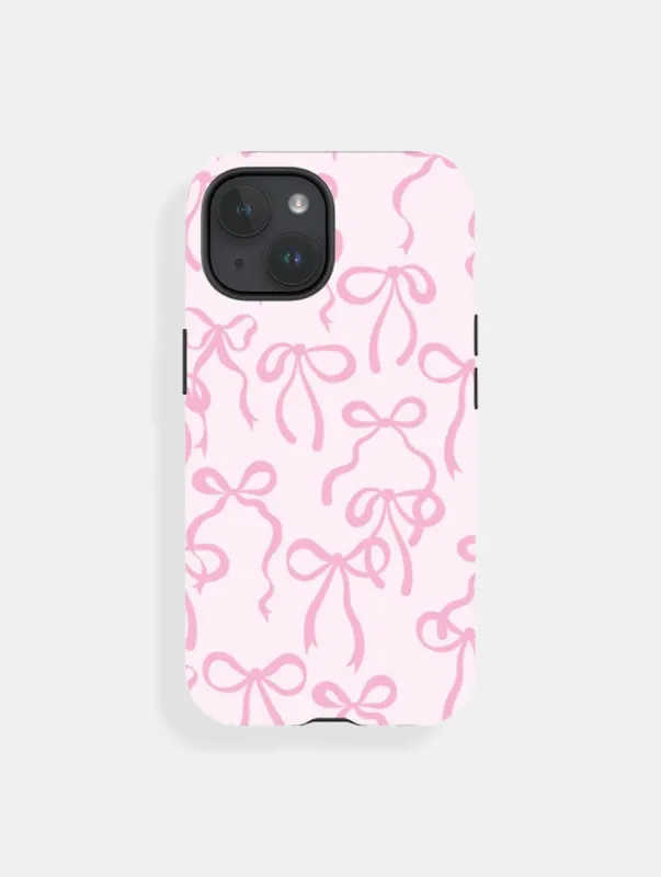 Pink Bows Ultra Protective Android Case sold by Skinnydip London