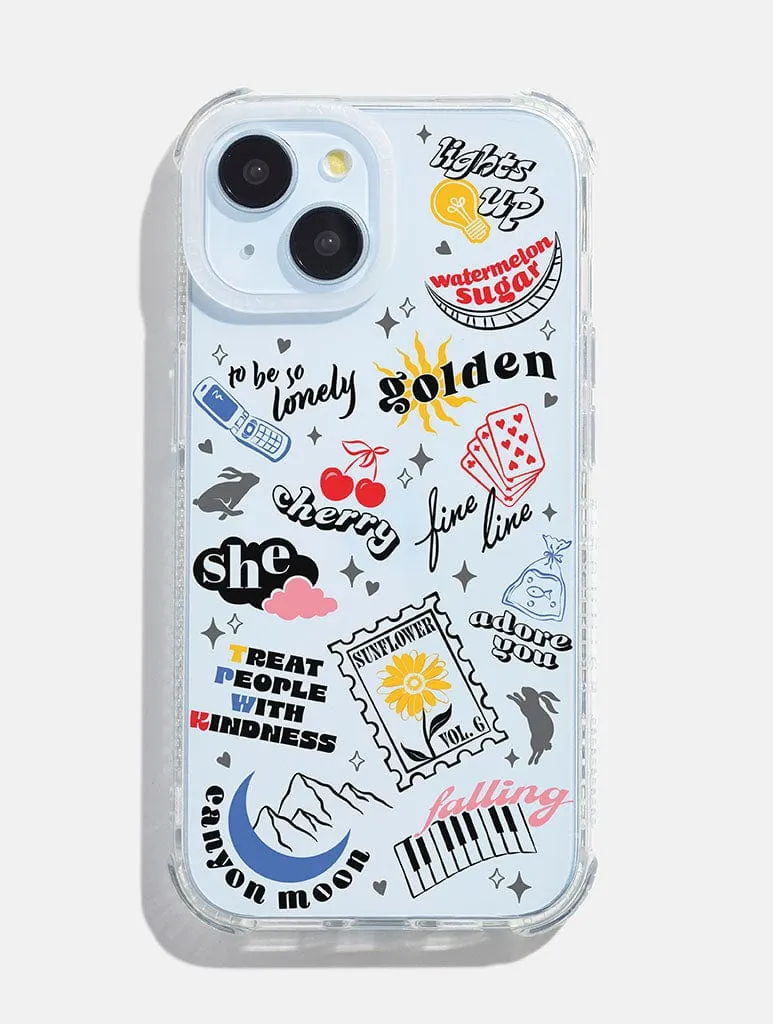 Fine Line Shock iPhone Case sold by Skinnydip London