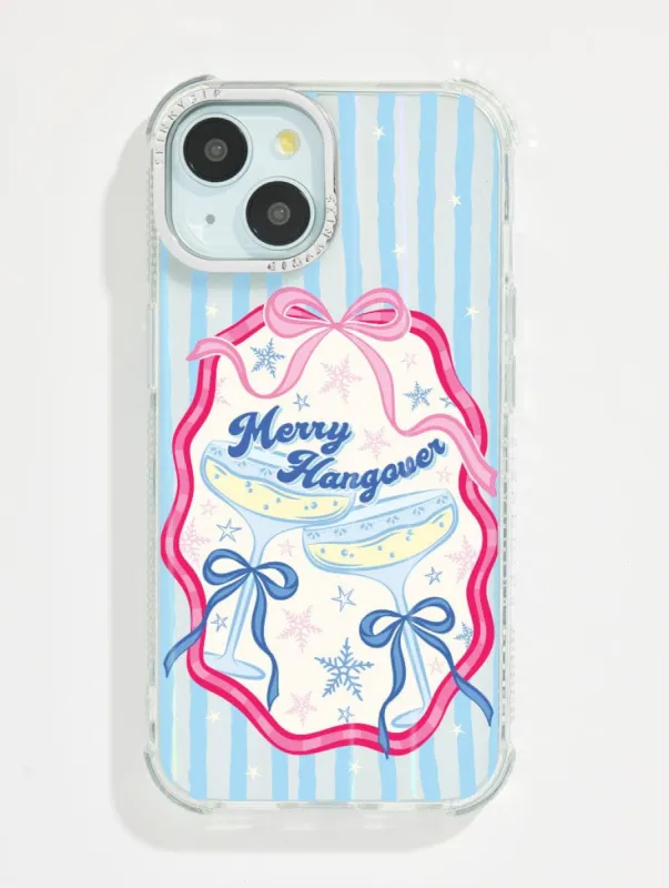 Merry Hangover Shock iPhone Case sold by Skinnydip London