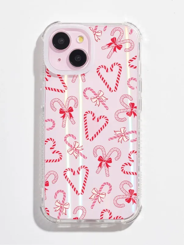 Christmas Candy Canes Shock iPhone Case sold by Skinnydip London