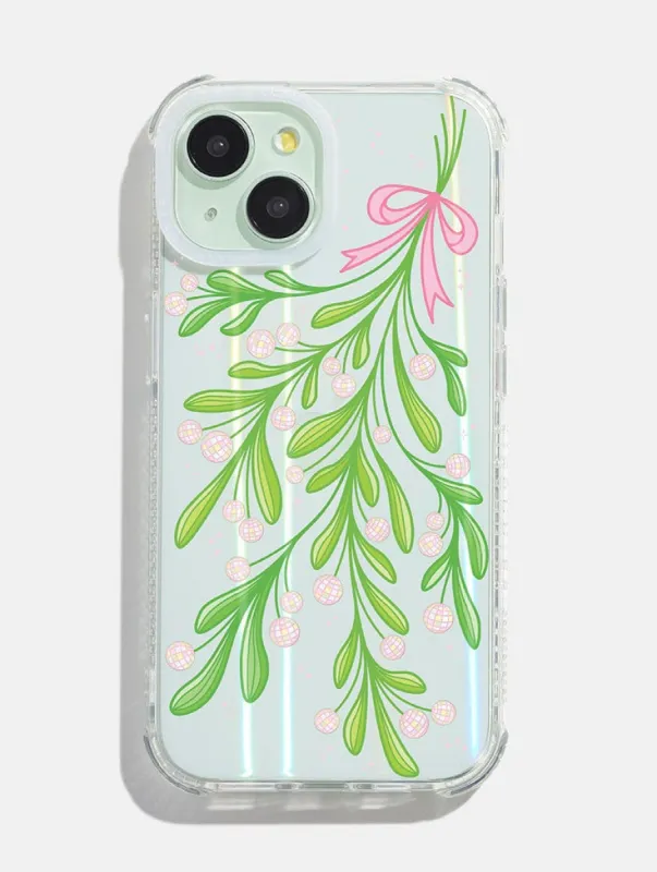 Disco Mistletoe Shock iPhone Case sold by Skinnydip London