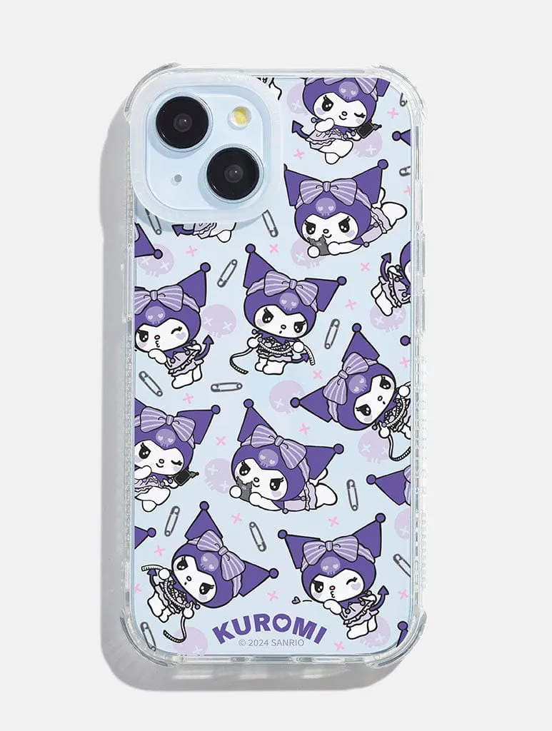 Hello Kitty x Skinnydip Kuromi Purple Shock iPhone Case sold by Skinnydip London