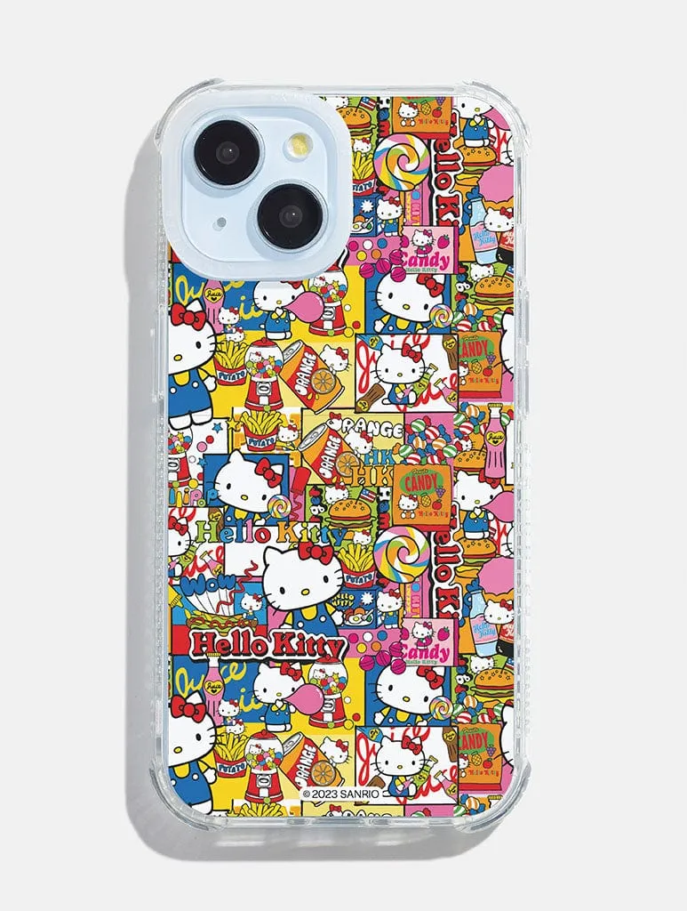Hello Kitty x Skinnydip Food Print Shock iPhone Case sold by Skinnydip London