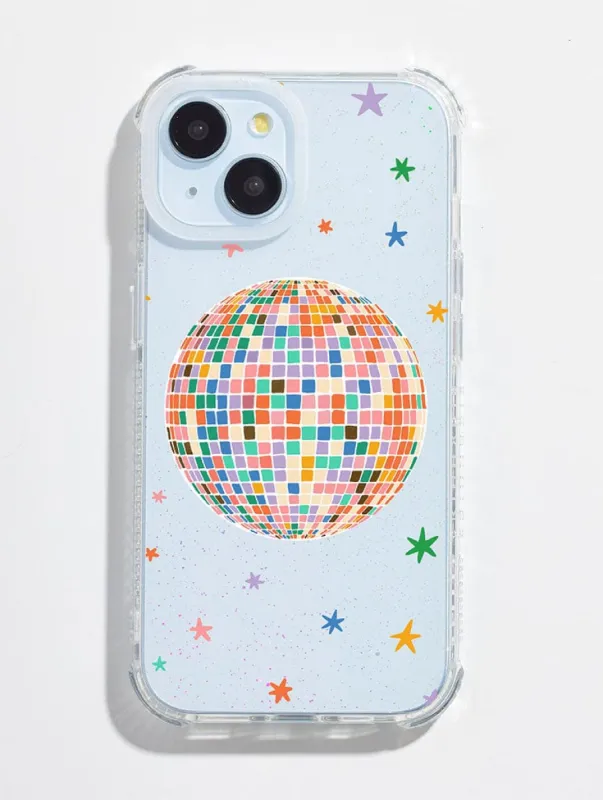 Proper Good x Skinnydip Disco Ball Glitter Shock iPhone Case sold by Skinnydip London