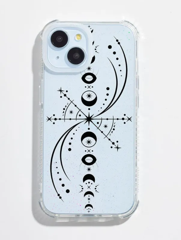 Feyre's Moon Phase Back Tattoo Shock iPhone Case sold by Skinnydip London