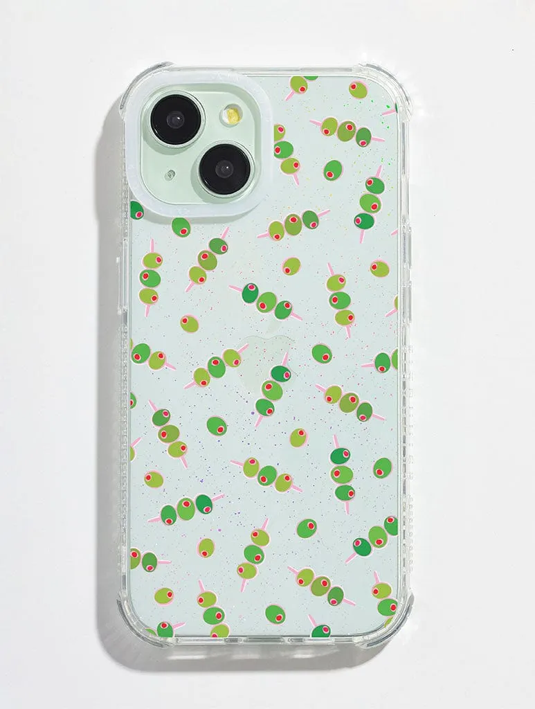 Ditsy Olive Shock iPhone Case sold by Skinnydip London