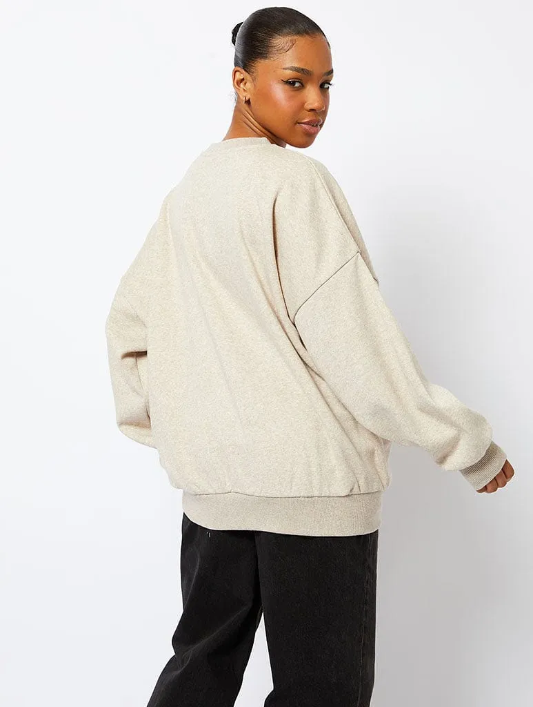 Miffy x Skinnydip Oatmeal Sweatshirt sold by Skinnydip London product image thumbnail 3