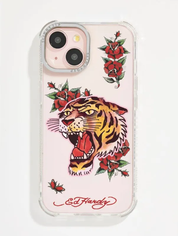 Ed Hardy x Skinnydip Tiger Head Shock iPhone Case sold by Skinnydip London