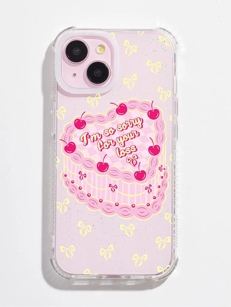 So Sorry For Your Loss Shock iPhone Case sold by Skinnydip London