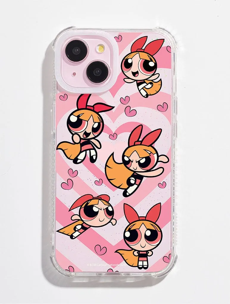 The PowerPuff Girls x Skinnydip Blossom Repeat Shock iPhone Case sold by Skinnydip London