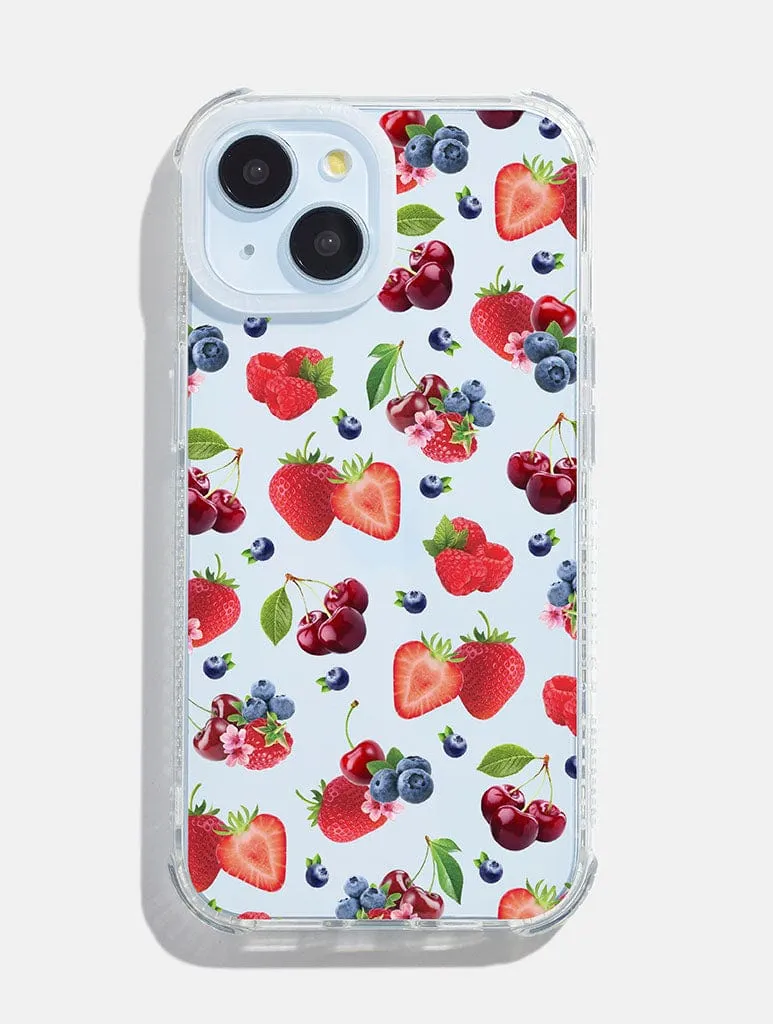 Mixed Fruit Shock iPhone Case sold by Skinnydip London