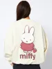 Miffy x Skinnydip Strawberry Sweatshirt in Ecru sold by Skinnydip London