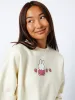 Miffy x Skinnydip Strawberry Sweatshirt in Ecru sold by Skinnydip London