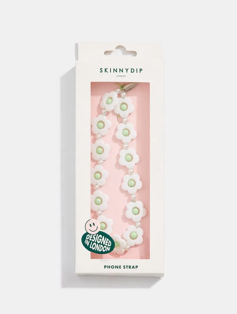 Sage Flower Beaded Strap sold by Skinnydip London product image thumbnail 4