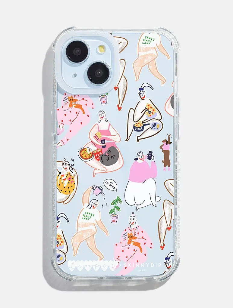 Limpet x Skinnydip Mood Girls Shock iPhone Case sold by Skinnydip London