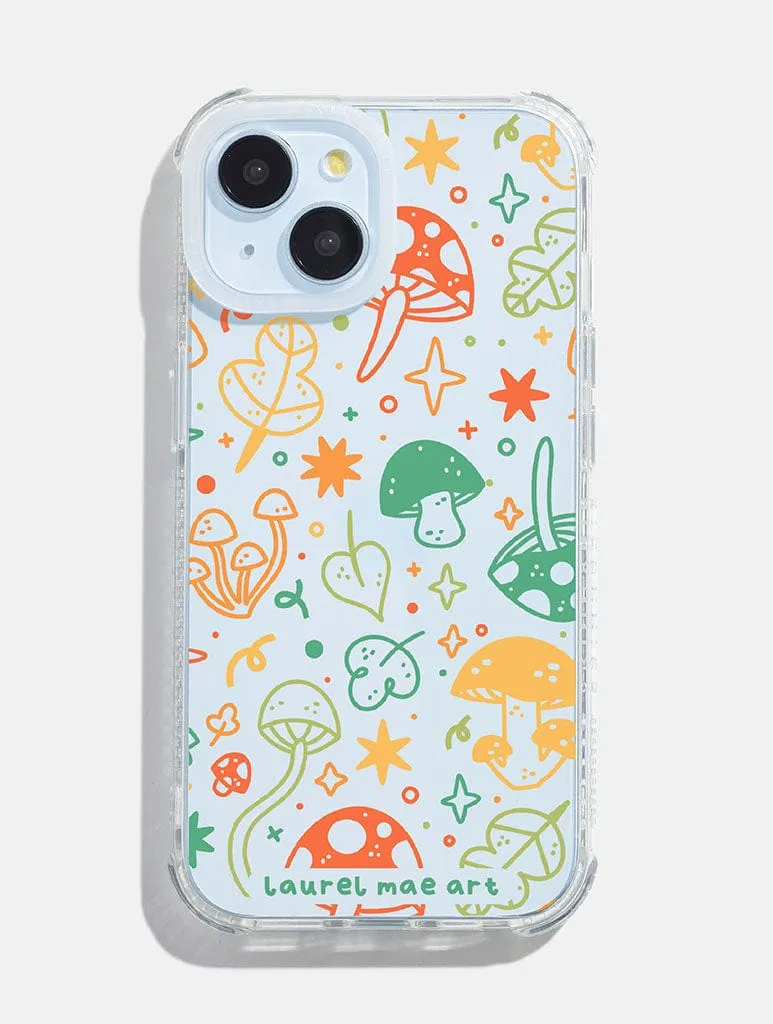 Laurel Mae x Skinnydip Mushroom Shock iPhone Case sold by Skinnydip London