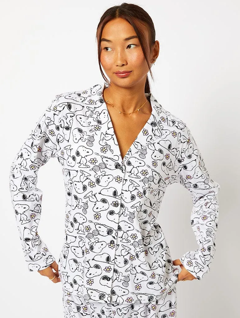 Peanuts x Skinnydip Snoopy Pyjama Set sold by Skinnydip London