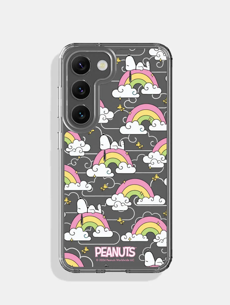 Peanuts x Skinnydip Snoopy Rainbow Repeat Android Case sold by Skinnydip London