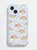 Peanuts x Skinnydip Snoopy Rainbow Repeat Shock iPhone Case sold by Skinnydip London