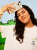 Peanuts x Skinnydip Snoopy Rainbow Repeat Shock iPhone Case sold by Skinnydip London