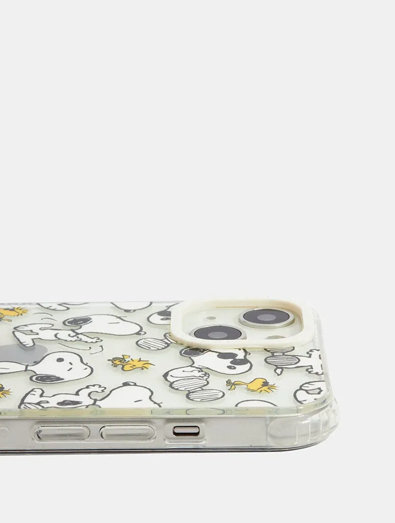 Peanuts x Skinnydip Snoopy Repeat Shock iPhone Case sold by Skinnydip London product image thumbnail 4
