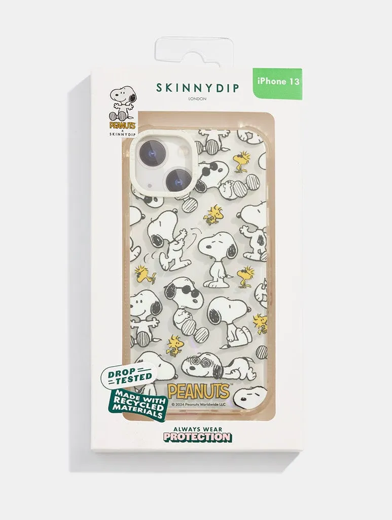 Peanuts x Skinnydip Snoopy Repeat Shock iPhone Case sold by Skinnydip London product image thumbnail 5