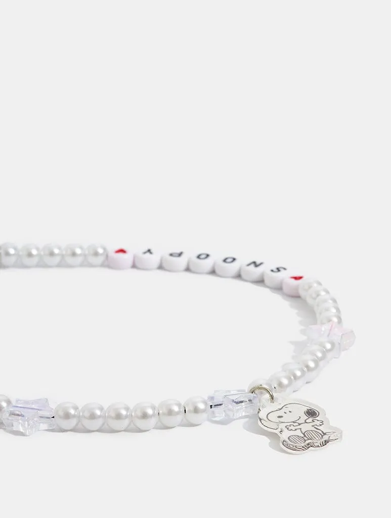Peanuts x Skinnydip Snoopy Beaded Phone Strap sold by Skinnydip London product image thumbnail 3
