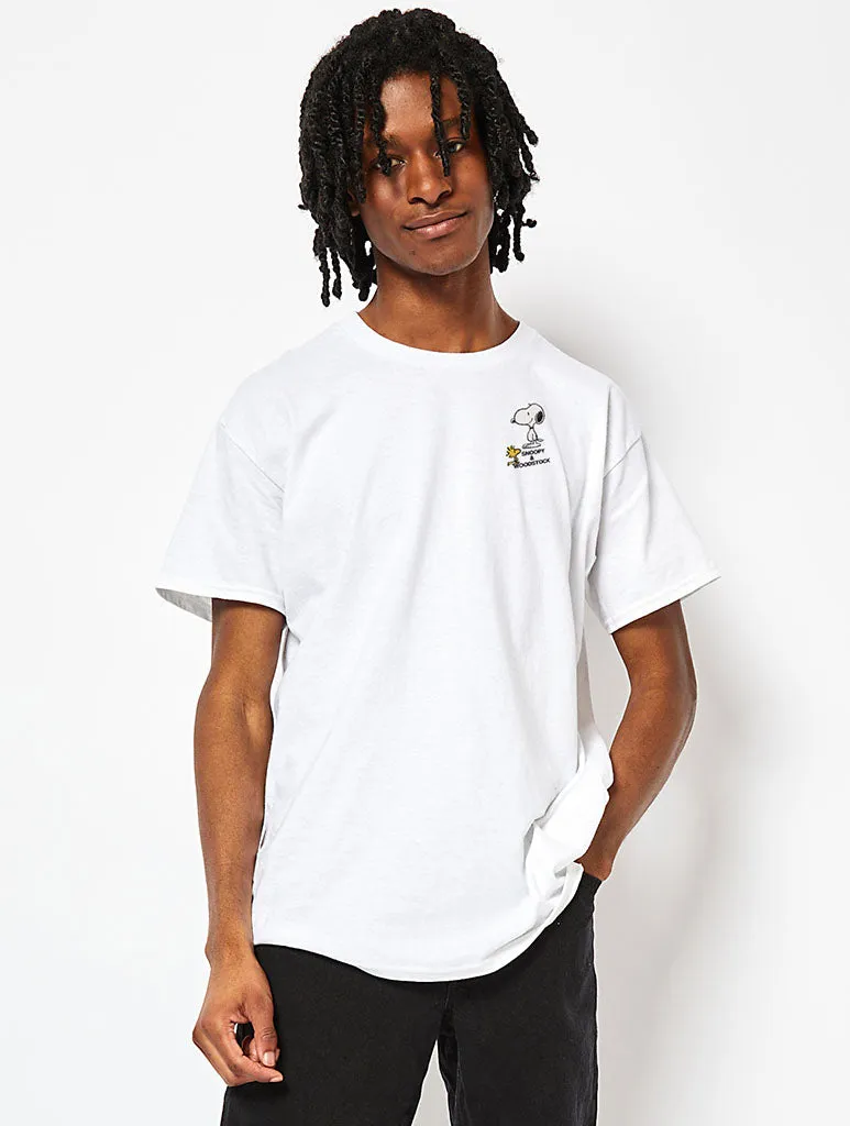 Peanuts x Skinnydip Snoopy Character T-Shirt in Ecru sold by Skinnydip London product image thumbnail 2