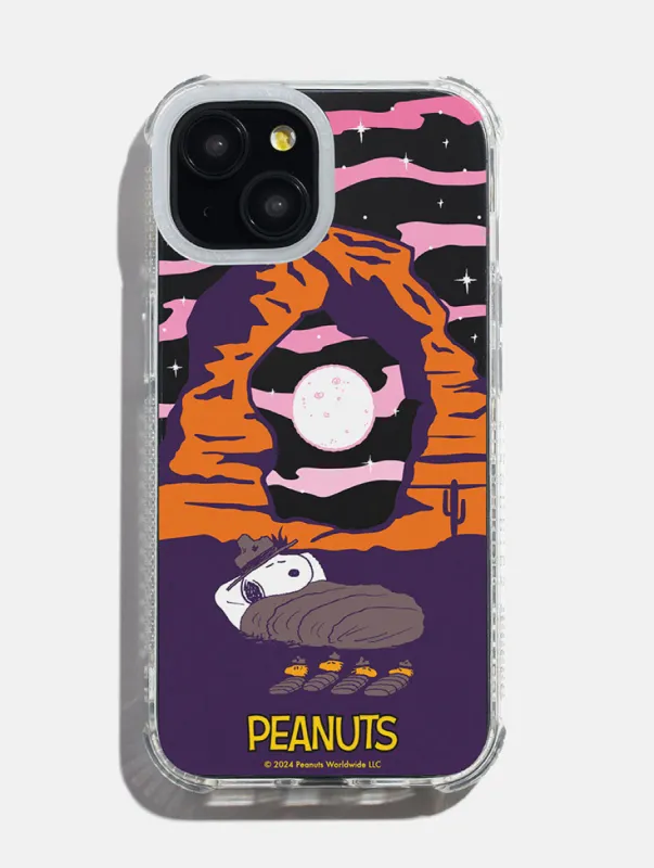 Peanuts x Skinnydip Snoopy Camping Shock iPhone Case sold by Skinnydip London