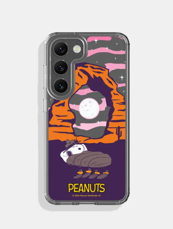 Peanuts x Skinnydip Snoopy Camping Android Case sold by Skinnydip London