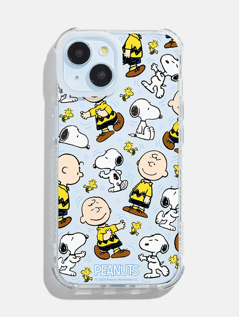 Peanuts x Skinnydip Charlie Brown & Snoopy Repeat Shock iPhone Case sold by Skinnydip London