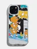 Dirty Pote x Skinnydip Orange Print Shock iPhone Case sold by Skinnydip London