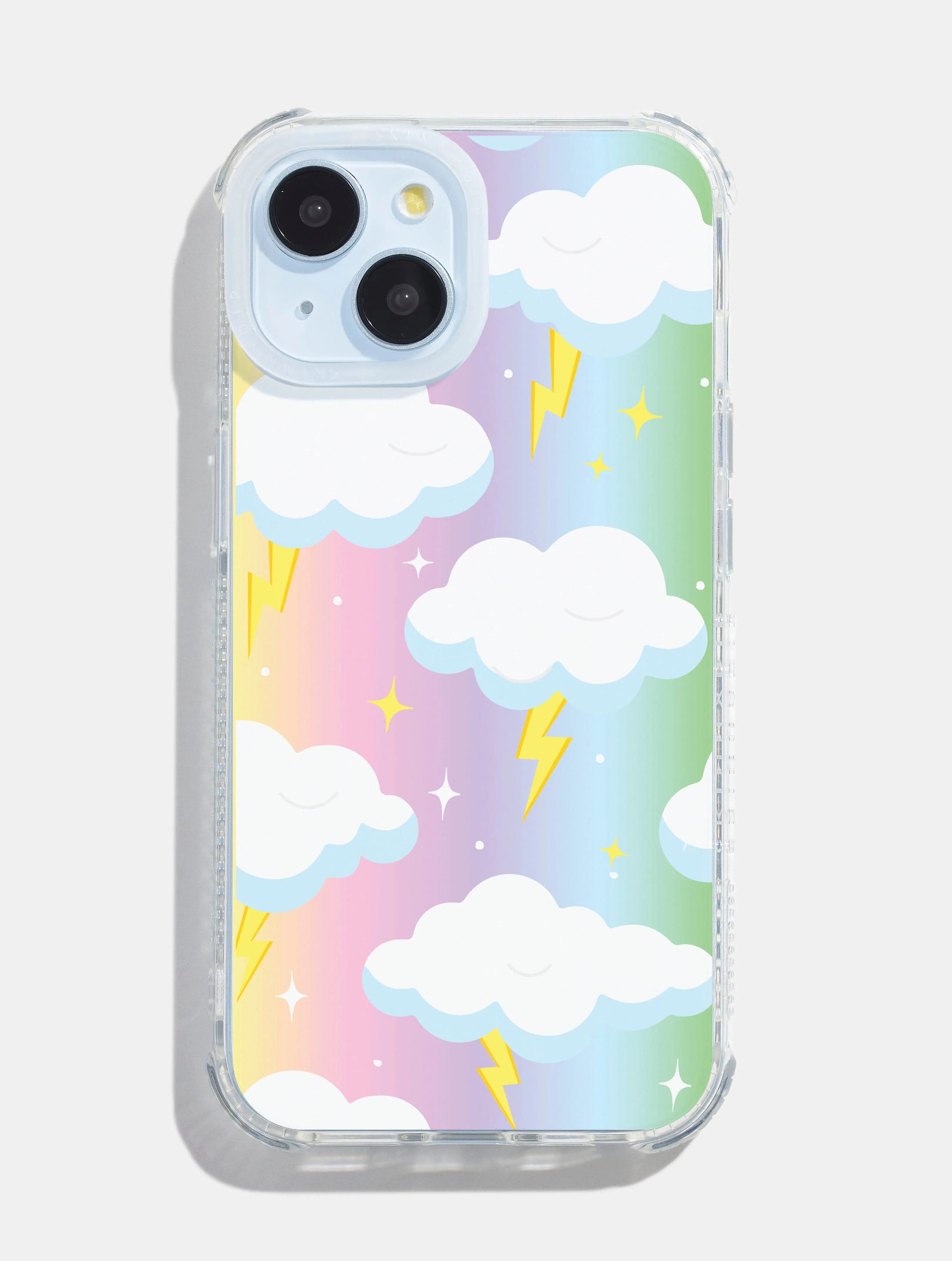 Nails Bab x Skinnydip Rainbow Storm Shock iPhone Case sold by Skinnydip London