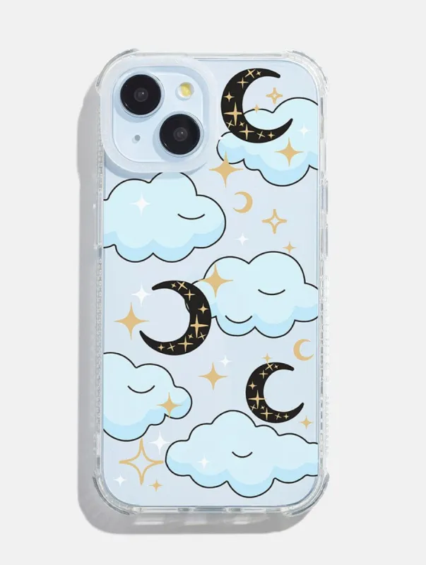Nails Bab x Skinnydip Moon & Clouds Shock iPhone Case sold by Skinnydip London