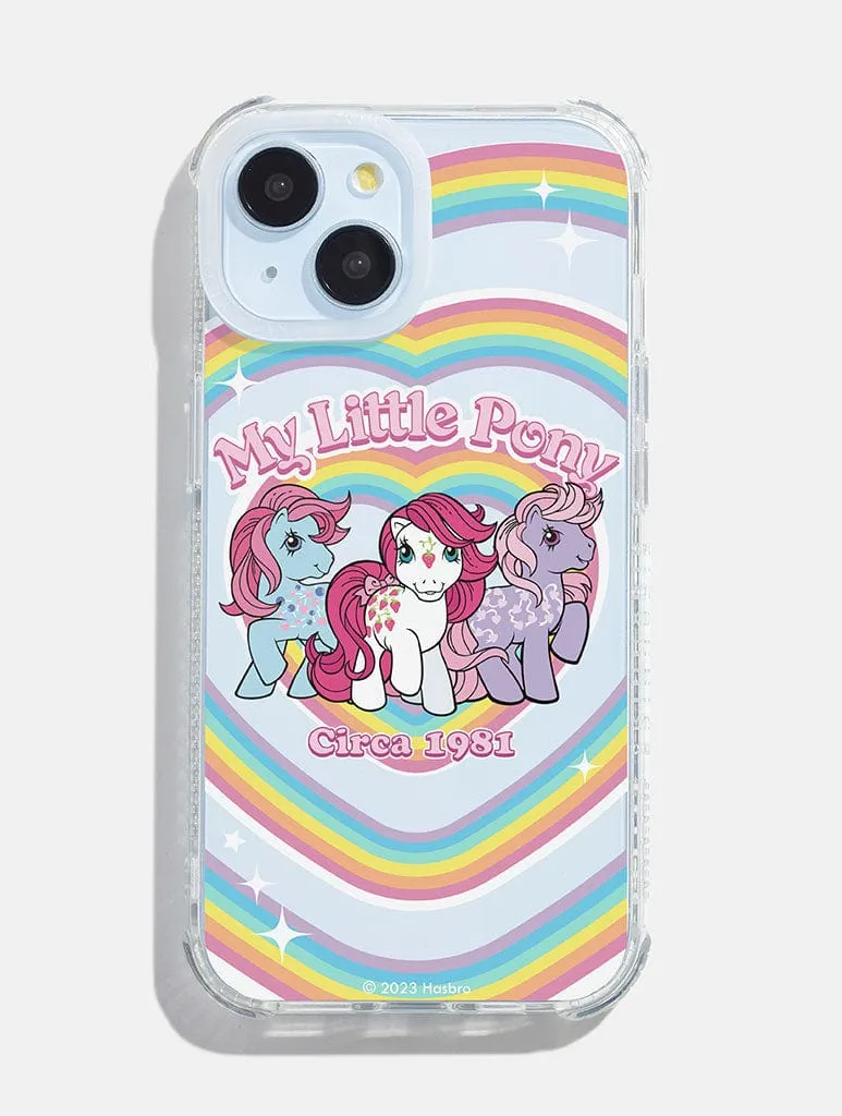 My Little Pony x Skinnydip Circa 1981 Shock iPhone Case sold by Skinnydip London