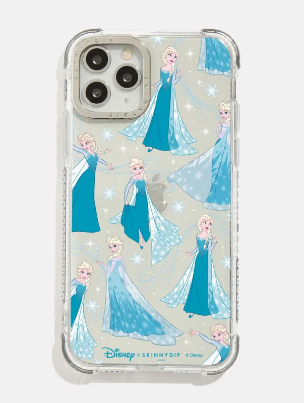 Disney x Skinnydip Elsa Glitter Shock iPhone Case sold by Skinnydip London