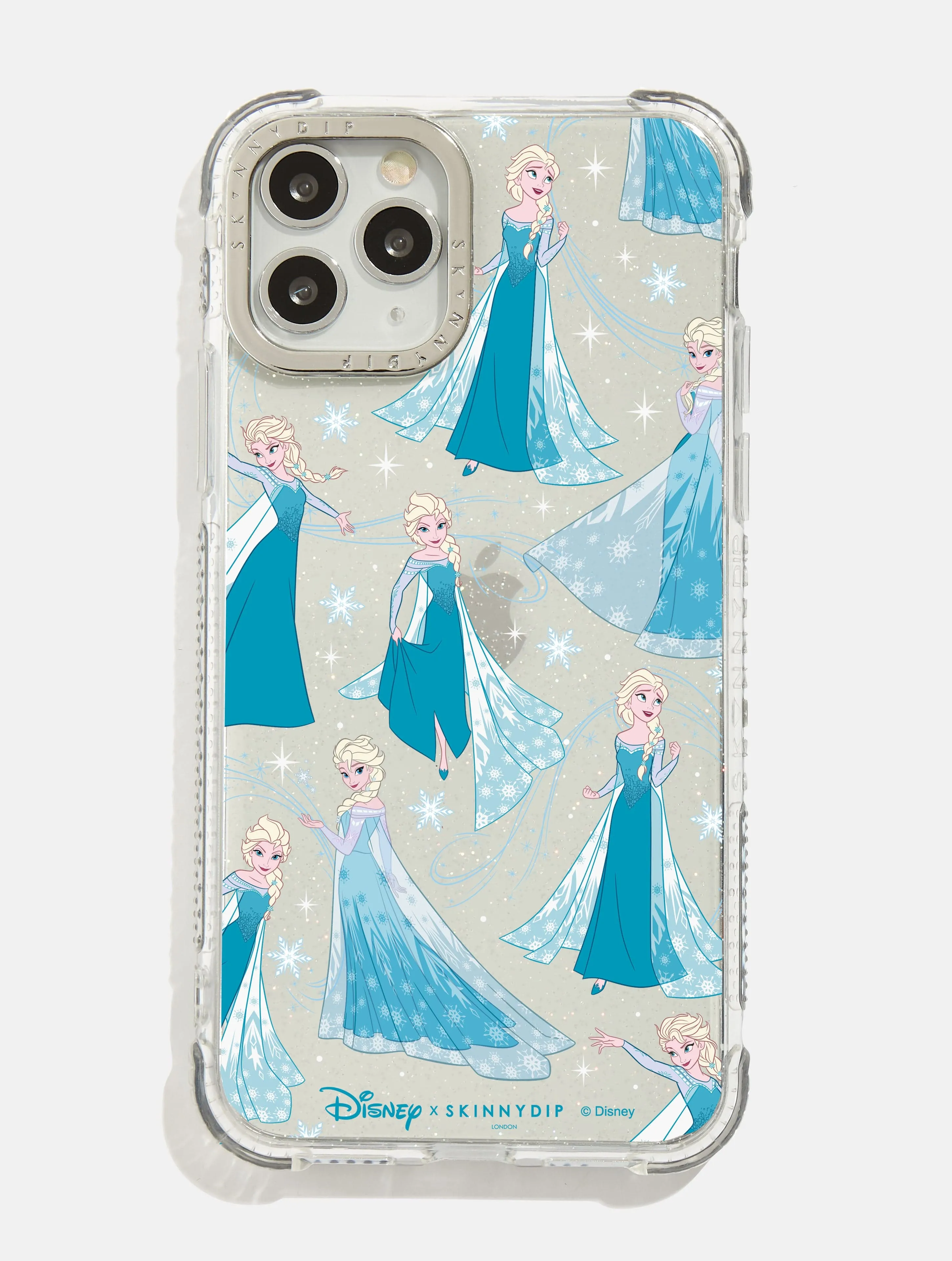Disney x Skinnydip Elsa Glitter Shock iPhone Case sold by Skinnydip London