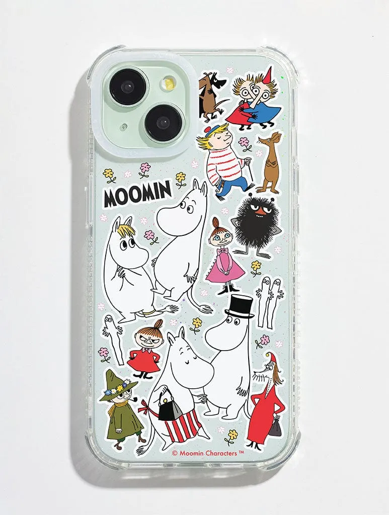 Skinnydip x Moomin Sticker Shock iPhone Case sold by Skinnydip London