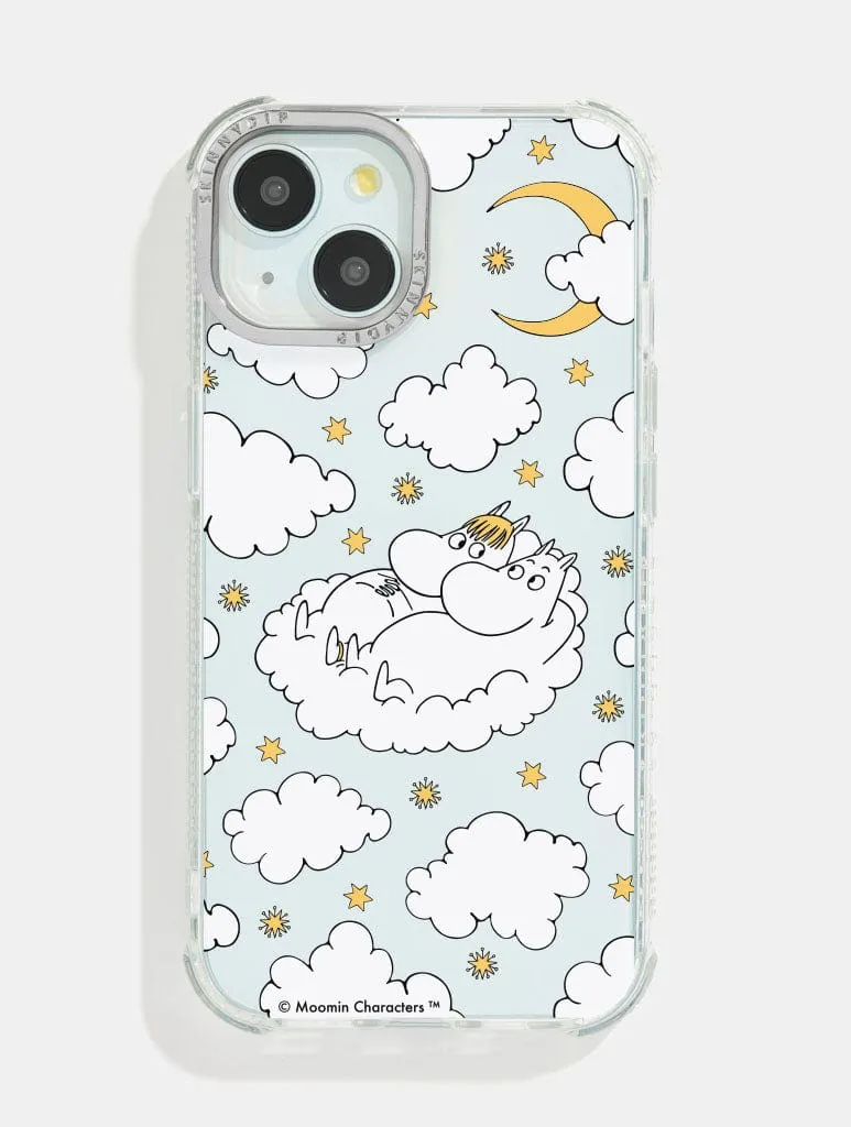 Skinnydip x Moomin Starry Clouds Shock iPhone Case sold by Skinnydip London